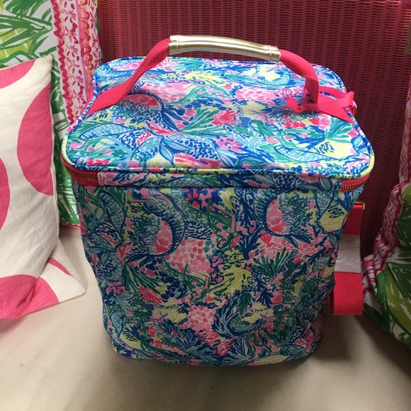 Lilly Pulitzer Bags Lilly Pulitzer Insulated Wine Cooler Picnic Bag
